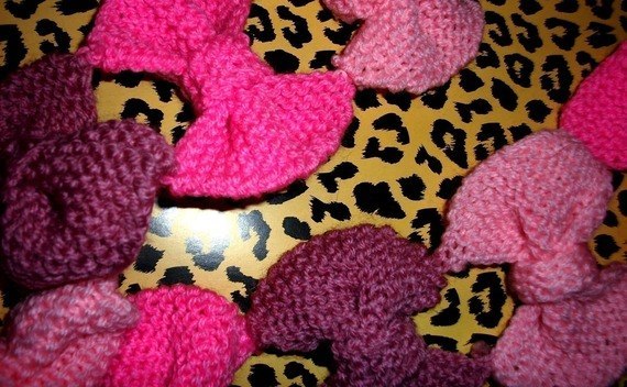 Knitted Bow Scarf