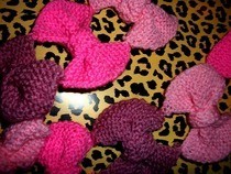 Knitted Bow Scarf