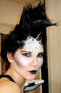 Romantic Goth Hair And Make Up 