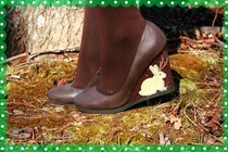 Flocked Jackalope Shoes