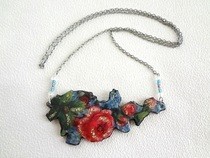 Victorian Rose Pendant