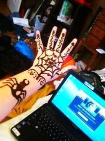 Spider Henna