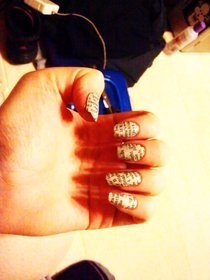 Newspaper Nails