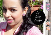 Diy Spring Earrings