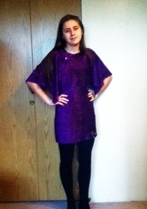 Purple Nebula Dress