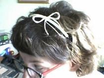 Thready Plastic Headband.