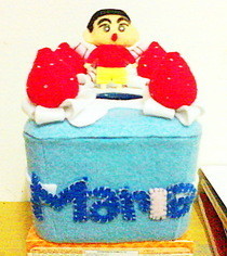 Shinchan Cake Tissue Box