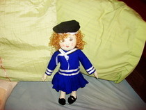 Shirley Temple Cloth Doll