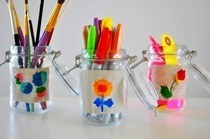 Diy Embroidered Jar Labels