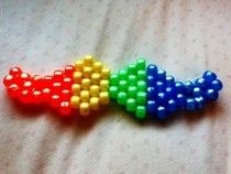 Kandi Mustache!