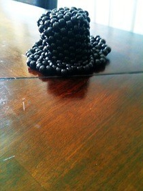 All Black Top Hat