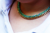 Diy Woven Chain Necklace