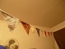 Scrap Fabric Banner!