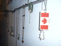 Tree Branch Necklace Holder