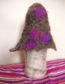 Magical Felted Mushroom