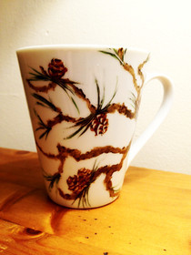 China Painting Cup And Plate