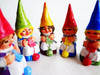 Knitting Lady Gnome Brooches