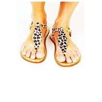 Diy: Gold Leopard Sandles