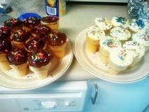 Ice Cream Cone Cupcakes