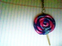 Lollipop Pendant Necklace