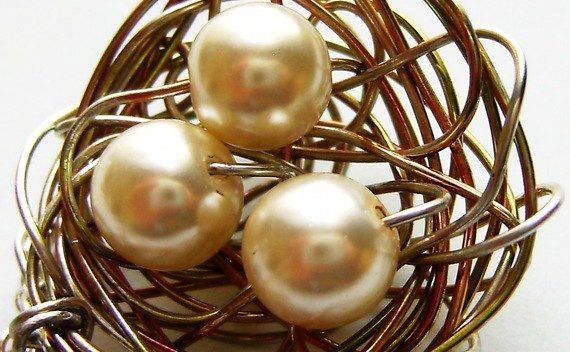 Egg Nest Necklace