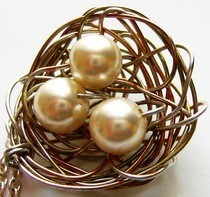 Egg Nest Necklace
