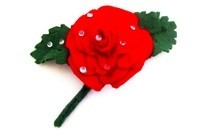 Rose Brooch