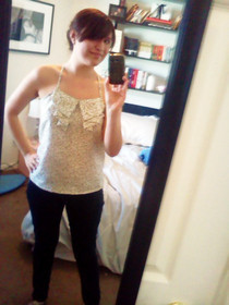 Ruffle Collar Tank 