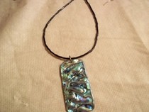 Abalone Rectangle Necklace
