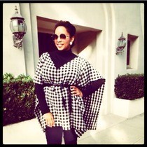 Houndstooth Cape