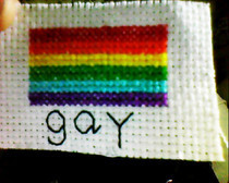 Rainbow Cross Stitch