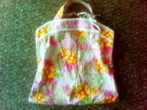Summer Tank Top  Transformed To  Super Trendy Handbag