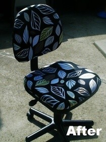 Re Covered Office Chair