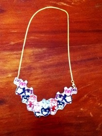 Collage Necklace