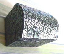 Breaking Mirror Jewelry Box