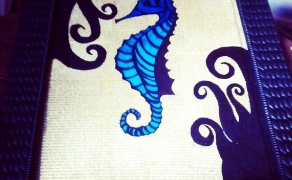 Blue Seahorse
