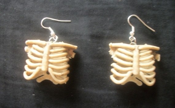 Rib Cage Earrings