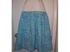 Half & Half Denim Maxi Skirt
