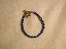 Turquoise And Brown Bracelet