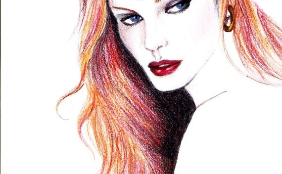 Elvin Princess Drawing