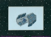 Cross Stitch Tie Fighter