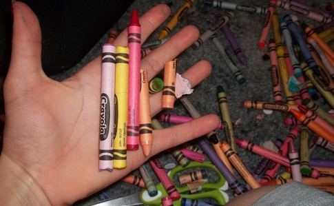 Make Your Own Crayons With Old Ones :)