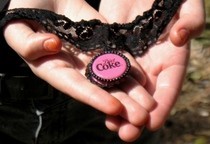 Diet Coke Bottlecap Choker