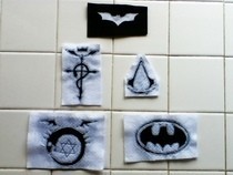 Geeky Felt Patches