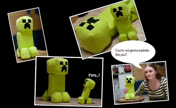 Tiny Creeper Plushie!
