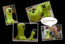 Tiny Creeper Plushie!