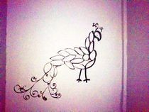 Expended Flower Wall Art Using Paper Rolls