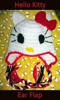Hello Kitty Ear Flap 