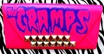 The Cramps Studded Clutch