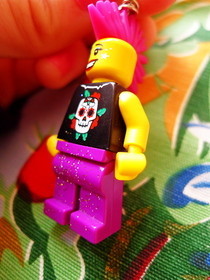 Glam Punk Lego Necklace